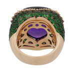 Crivelli 18k Rose Gold Diamond + Amethyst Ring // 54207855 // Size 7