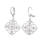 Crivelli 18k White Gold Diamond Earrings // 370-XE3025