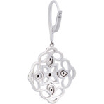 Crivelli 18k White Gold Diamond Earrings // 370-XE3025