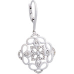 Crivelli 18k White Gold Diamond Earrings // 370-XE3025