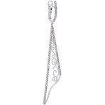 Crivelli 18k White Gold Diamond Earrings // 350-B174