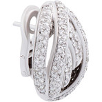 Crivelli 18k White Gold Diamond Earrings // 182-645