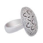 Crivelli 18k White Gold Diamond Ring // 035-VR131742 // Size 6.5