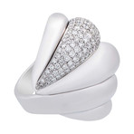 Crivelli 18k White Gold Diamond Ring // 000-2914NS // Size 7