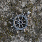 Handwheel Pendant // Silver