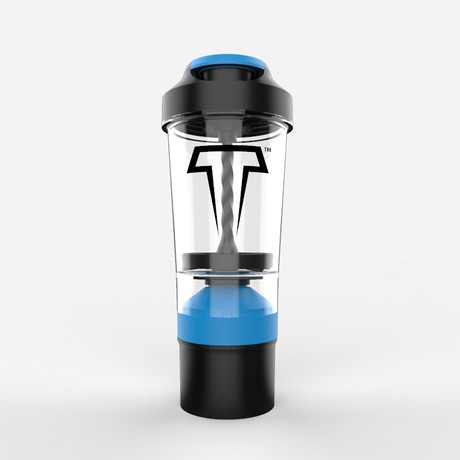Titan Mixer Bottle // Poseidon Blue