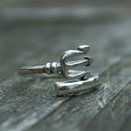 Trident Ring // Silver (9)