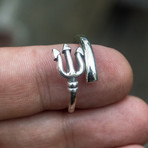 Trident Ring // Silver (10)