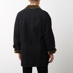 Dylan Spanish Shearling Coat // Black (M)