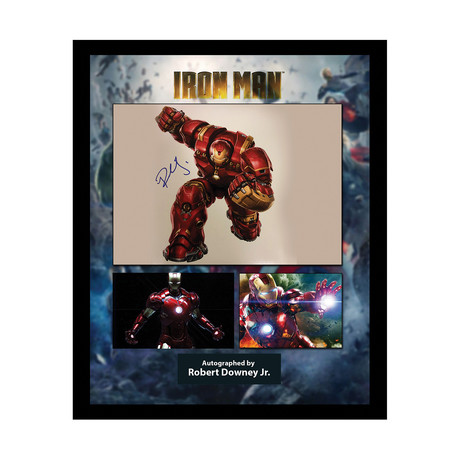 Signed Collage // Hulkbuster