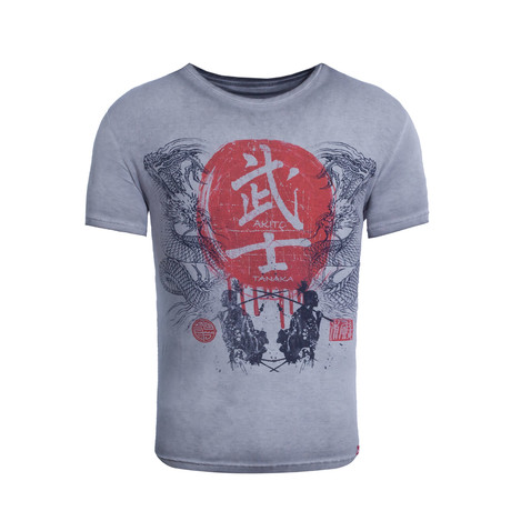 Dragons Fight T-Shirt // Anthracite (XL)
