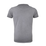 Oil Wash T-Shirt // Grey Melange (2XL)