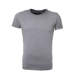 Oil Wash T-Shirt // Grey Melange (2XL)
