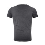 Oil Wash T-Shirt // Black (XL)
