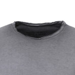 Oil Wash T-Shirt // Anthracite (XL)