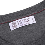 Orlandella Crew Neck Logo Sweater // Gray (Euro: 46)