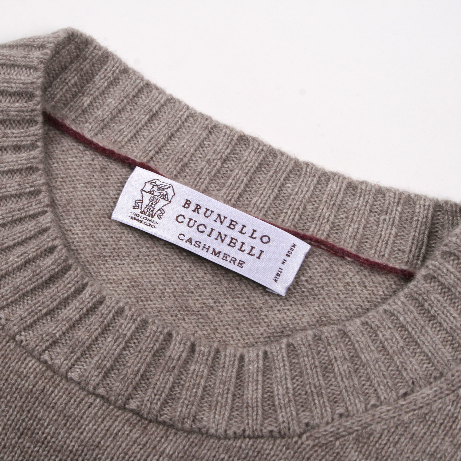 Gotti Cashmere Logo Sweater // Beige (Euro: 48) - Designer Fashion ...