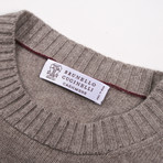 Gotti Cashmere Logo Sweater // Beige (Euro: 50)