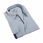 Cordell Jacquard Shirt // Grey (M)