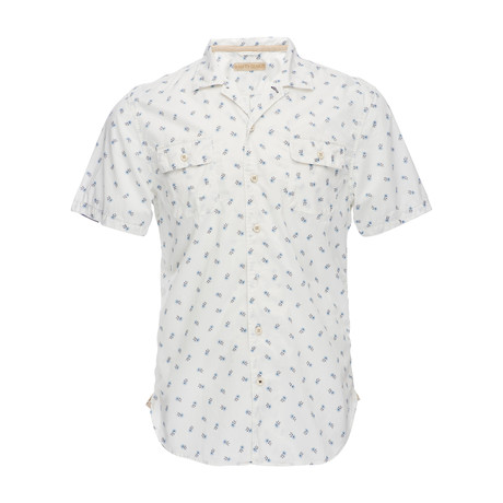 Truman Short-Sleeve Camp Shirt // White (XS)