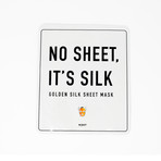NIGHT Golden Silk Sheet Mask // Set of 3