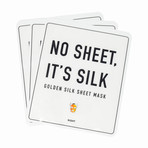 NIGHT Golden Silk Sheet Mask // Set of 3