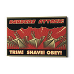 Barbershop (18"W x 26"H x 0.75"D)