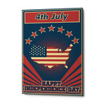 Independence Day USA (18"W x 26"H x 0.75"D)