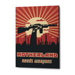 Motherland Needs Weapons (18"W x 26"H x 0.75"D)