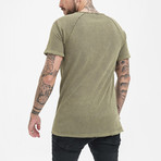 Halvar T-Shirt // Olive (L)