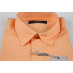 Gunner Cotton Slim Fit Casual Shirt // Orange (M)