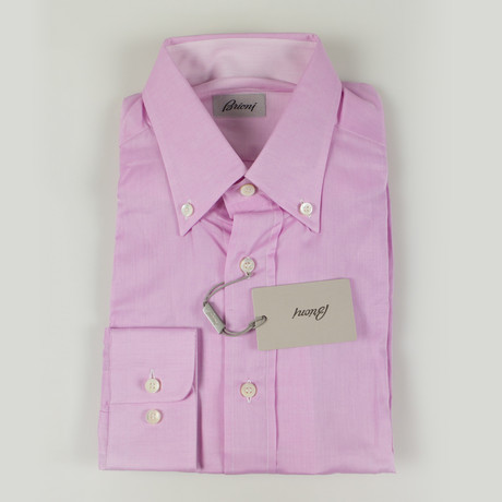 Mauricio Cotton Slim Fit Dress Shirt // Purple (S)