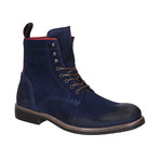 Austin Boots // Navy + Brown (Euro: 42)