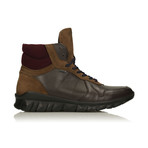 Lemuel Boots // Brown + Claret (Euro: 40)