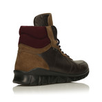 Lemuel Boots // Brown + Claret (Euro: 43)
