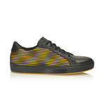 Andreas Sneakers // Black + Yellow (Euro: 41)