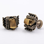 Cufflinks // V8 Compressor