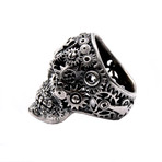 Ring // Gear Skull AGT // White (5)