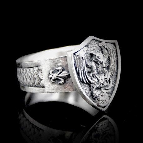 Ring // Griffin // White (5)