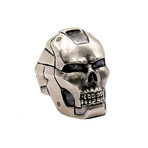 Ring // Iron Skull // White (5)