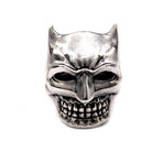 Ring // Bat Skull // White (5)