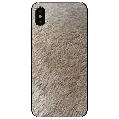 Kangaroo Fur // Leather Skin // iPhone XS
