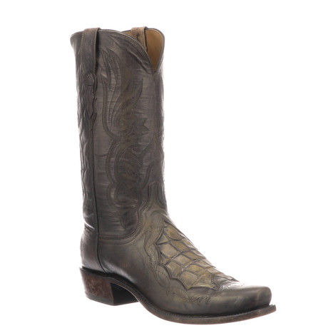 Stn-Tn Md Goat Cowboy Boots // Stonewashed Tan (US: 7.5)