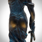 Lady Justice // Folk Art Statue