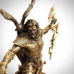 Greek God Of Thunder Zeus // Cast Bronze Statue