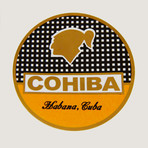 Cohiba Habana Cuba Cigars // Vintage Bone Porcelain Ashtray