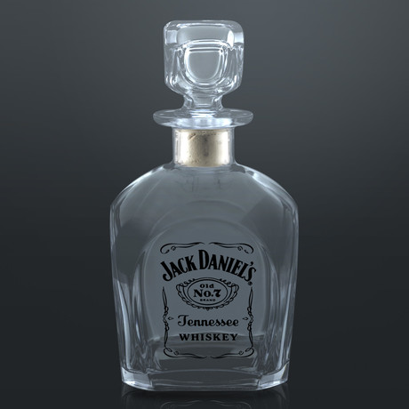 Jack Daniel'S Classic Logo // Spirit Glass Decanter