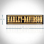 Original Harley Davidson // Traditional Wood Plank // Dealership Sign
