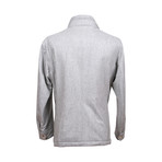 Emerey Gray Puffer Jacket W Hood // Gray (XS)