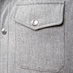 Martin Gray Puffer Jacket // Gray (L)